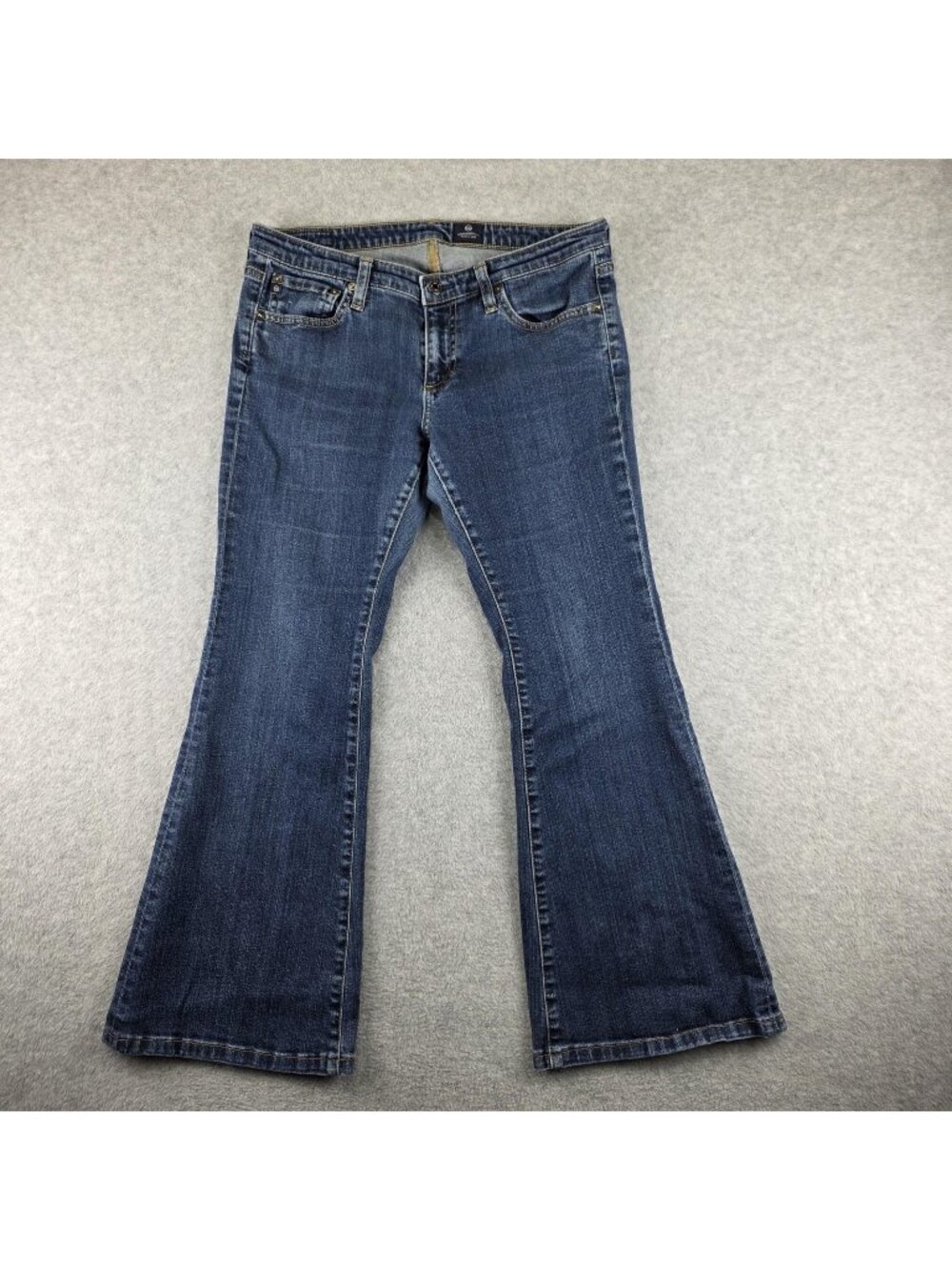AG Adriano Goldschmied Bootcut Jeans Womens 30 Blue Medium Wash Slim Stretch
